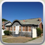 Glendale, CA: Before Tearoff Remove 5 Layers of roofing. Install plywood, 30LBS felt.(2/2) New Owen Corning's Shingles "Oakridge Pro"